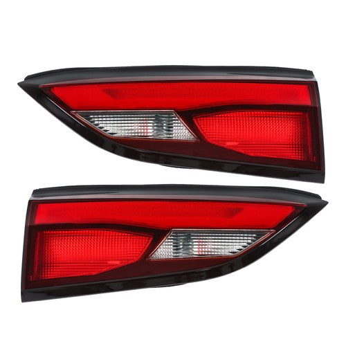 DURAFORCE Fit For GMC Terrain 2018-2021 Halogen Tail Light Assembly Inner Driver+Passenger