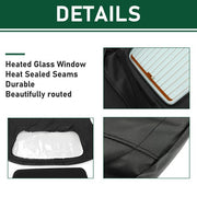 DURAFORCE For Ford Mustang 1994-2004 Convertible Soft Top w/ Heated Glass Window Sailcloth