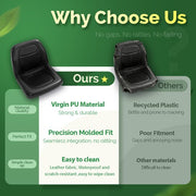 DURAFORCE Seats For John Deere Gator XUV 620i XUV 850D 4X2 HPX TX 4X2 TURF #VG12160