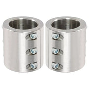 DURAFORCE 2 X Split Collar Tube Clamps Compatible with 1.75'' 1-3/4'' OD Tube UTV Roll Bar