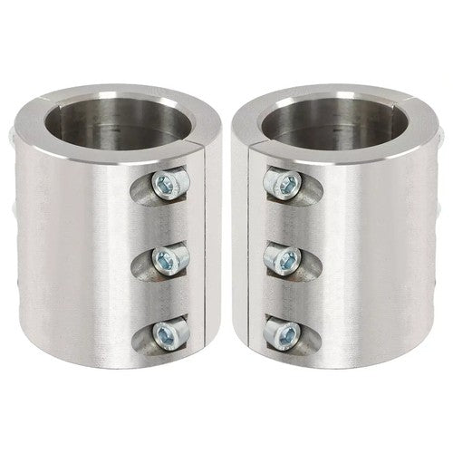 DURAFORCE 2 X Split Collar Tube Clamps Compatible with 1.75'' 1-3/4'' OD Tube UTV Roll Bar