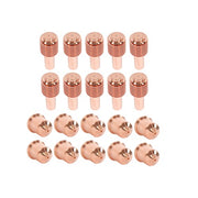 DURAFORCE 20pcs 220669 220671 Plasma Torch Electrodes Nozzle Tips10pcs Each *US shipping