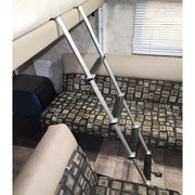 DURAFORCE 60" Aluminum Bunk Ladder Mounting Brackets Silver & Black For RV Camper Trailer
