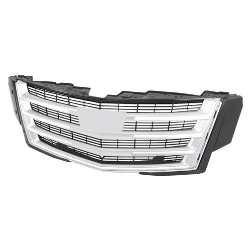 DURAFORCE Grille Model Silver Gray Front Mesh Grille For Cadillac Escalade 2015 16-2020