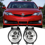 DURAFORCE For 2012-2014 Toyota Camry SE Front Bumper Halogen Fog Light Lamps Left & Right