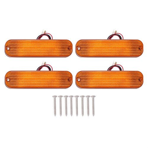 AR60250 LED Amber Flashing Cab Lights For John Deere 50 Series 4050 4250 4450 4