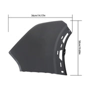 DURAFORCE Fit For Nissan Kicks 2025 New RH Black Front Bumper Corner Wrap Passenger Side