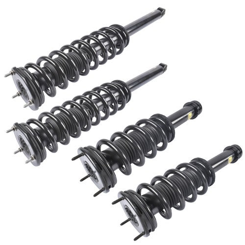 DURAFORCE 4Pcs Front and Rear Shock Absorbers Struts For Tesla Model S 60D 75D 85D 90D AWD