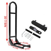 DURAFORCE Golf Cart Rear Seat Safety Grab Bar With Trailer Hitch for EZGO Club Car Yamaha