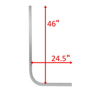 DURAFORCE Aluminum Boat Trailer Guide-on 46" Trailer Guide on Trailer Guides