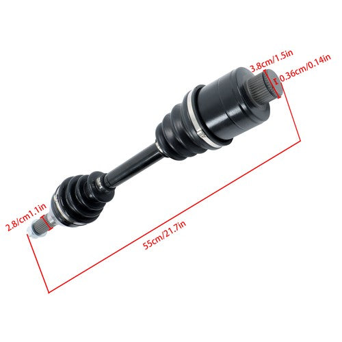DURAFORCE Rear Left & Right CV Joint Axle For Polaris 1332421 1332511 1332654 1332935 2Pcs