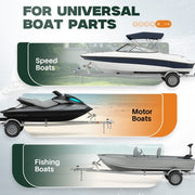 DURAFORCE For Boat Trailer parts Galvanized Winch Stand W/1400lbs Winch Roller and Strap