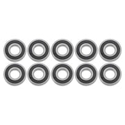 DURAFORCE 10Pcs 6306-2RS Deep Groove Ball Bearings 30mm Inner Dia 72mm OD 19mm Bore Sealed