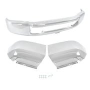 DURAFORCE Chrome Split Front Bumper Suit For Ford F-250 F-350 2020-2022 New Front Bumper