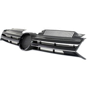 DURAFORCE For 2010 2011-2014 VW Volkswagen Golf MK6 GTI Jetta Sportwagen Upper Black Grill