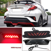 DURAFORCE For 2016-2021 Toyota CHR Rear Bumper LED 3RD Tail Light Tail Brake Lamp