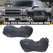 DURAFORCE cotton-lined Front Fender Liner For 2014-2015 Chevrolet Silverado 1500