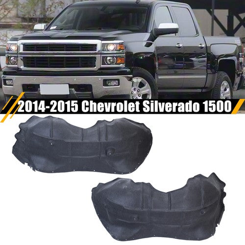 DURAFORCE cotton-lined Front Fender Liner For 2014-2015 Chevrolet Silverado 1500
