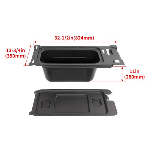 Underseat Storage Box for Kawasaki Mule Pro Dx Dxt Fx Fxr Fxt 2015 2026