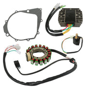 DURAFORCE For Yamaha Warrior 350 YFM350X Magneto Stator Regulator Relay Gasket 1996-2001