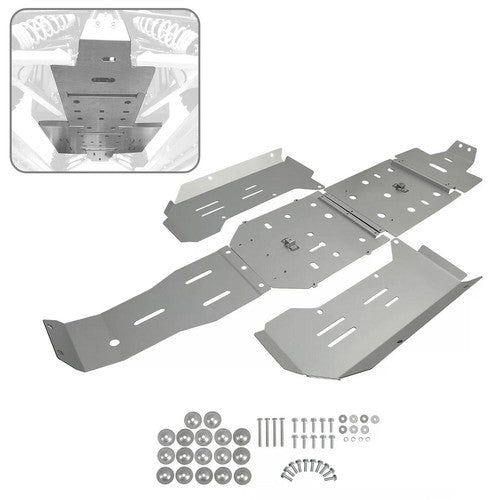 DURAFORCE Full Chassis Skid Plate For Yamaha YXZ 1000R 2016 2017 Aluminum Protective
