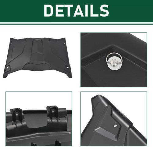 DURAFORCE For Can Am Maverick X3 Turbo 2017-24 One Piece UTV Hard Roof Top Cover 715002902