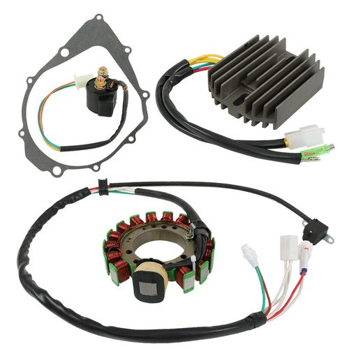 DURAFORCE For Yamaha Warrior 350 YFM350X Magneto Stator Regulator Relay Gasket 1996-2001