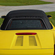 DURAFORCE Fit Toyota Mr2 Spyder 00-07 Convertible Sailcloth Soft Top & Heated Glass Black
