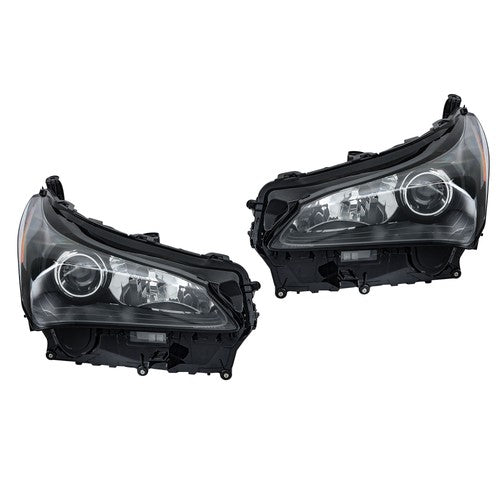 DURAFORCE LED+Halogen w/Sport Pkg For 2015-2017 Lexus NX200t Headlights Passenger+Driver