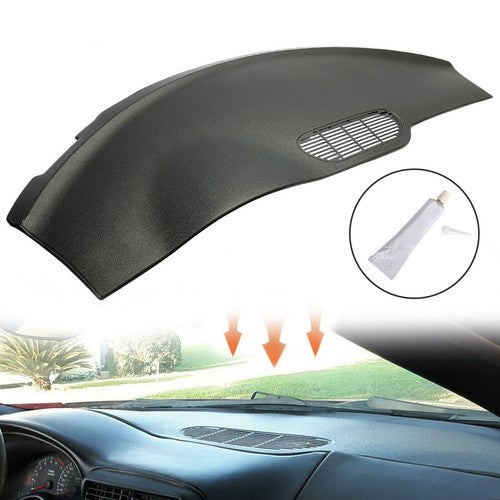 DURAFORCE For 1997 1998 1999 2000 2001 2002 Firebird Camaro Molded Dash Cover Cap Skin BLK