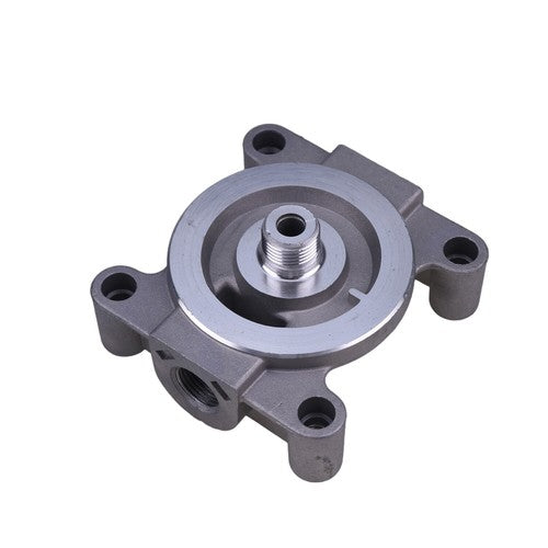 Coolant Filter Head for Cummins Cat 204163S Diesel Engine Remote Mount