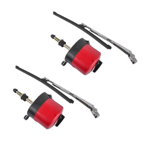 DURAFORCE Stainless Windshield Wiper Motor Kit for Street Hot Rod Universal Boat Chevy
