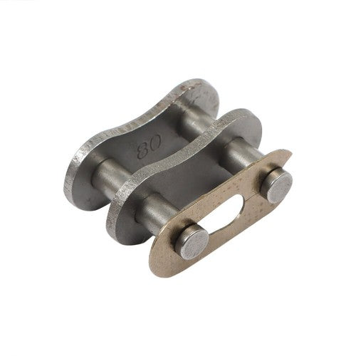 DURAFORCE #80 Stainless Steel Roller Chain x 10ft with Free Connecting Links 1 connector