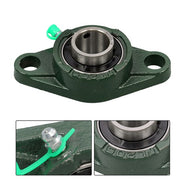 DURAFORCE UCFL205-16 Pillow Block Flange Bearing 1" Bore 2 Bolt Solid Base (6PCS)