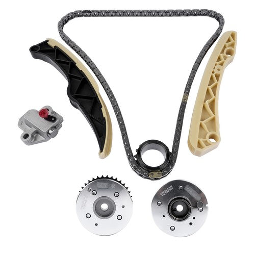 DURAFORCE Timing Chain Kit & VVT Gears for 2012-21 Hyundai Accent Kia Rio Soul 1.6L G4FC