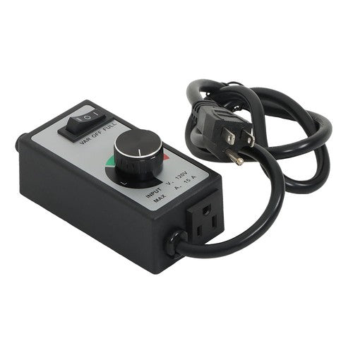 DURAFORCE New For Router Fan Variable Speed Controller Electric Motor Rheostat AC 120V US
