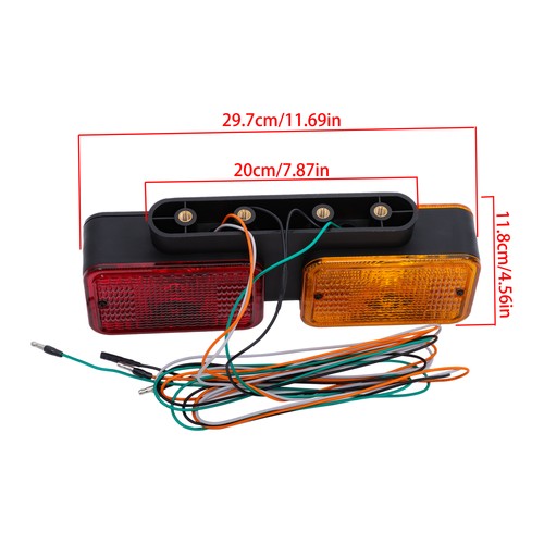 DURAFORCE Right TailLight fits John Deere 1025R 2025R 2032R 3025D 3025E LVA18273
