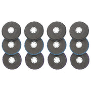 DURAFORCE Diamond Grinding Discs 4 pieces each in blue, purple 12 Packs of 4-1/2' x 7/8'