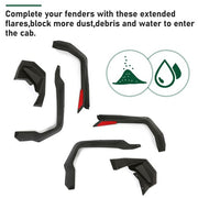DURAFORCE Extended Fender Flare Fits 2015-2023 Can-Am Outlander 450 500 570 For 715001909