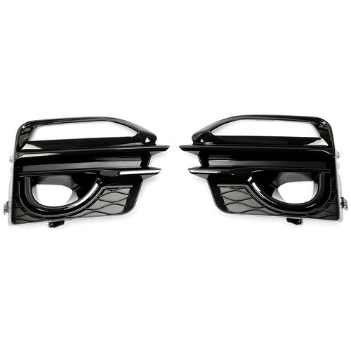 Front Bumper Fog Light Cover Bezel Trim LH RH for Infiniti Q50 Sport 2014 2017