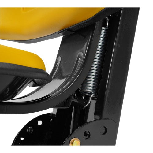 DURAFORCE Yellow Tractor Suspension Seat Fit For John Deere 2350 2355 2440