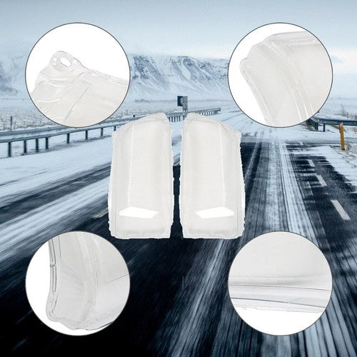 DURAFORCE Left + Right Lens Cover Lampshade For Land Rover Range Rover Sport 2010-2013