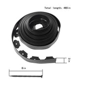 DURAFORCE L-shaped Landscape Edging Border Kit 40 FT No-Dig Garden Edge Lawn Border