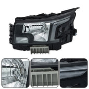 DURAFORCE Headlamp Left Side Headlight No Bulbs For Nissan Frontier 2022 23 Black Halogen
