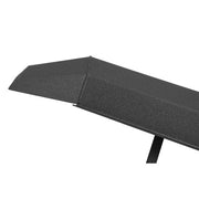 DURAFORCE For Polaris General XP 1000 2016-2023 Heavy-Duty Steel Rear Bumper Powder Coated