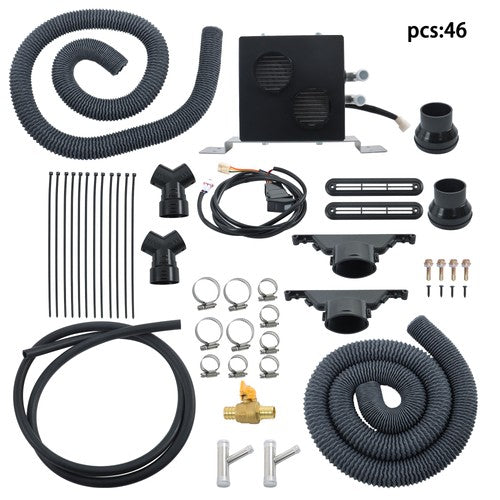 DURAFORCE For Yamaha Wolverine RMAX 2020 2021 2022 2023 2024 Cab Heater Kit with Defrost