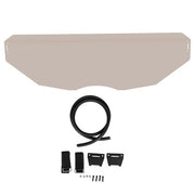 DURAFORCE Front UTV Half Windshield Dark Tinted Polycarbonate For 17-24 Can Am Maverick X3