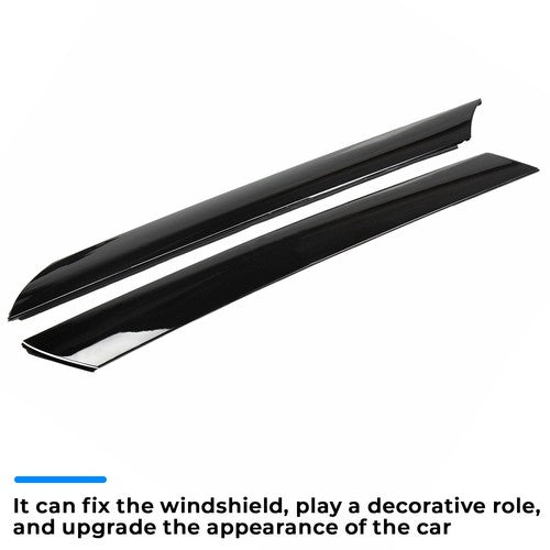 Windshield Pillar Trim Exterior Molding Garnish Right Left for Kia Soul 2010-2013