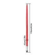 DURAFORCE For Tractors Loaders 2pcs Hay Bale Spear 43" 3000 lbs Capacity Spike Fork