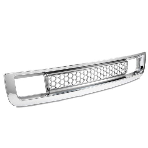 for 07 13 GMC Sierra 1500 Denali Pickup Bottom Lower Bumper Mesh Grille Chrome